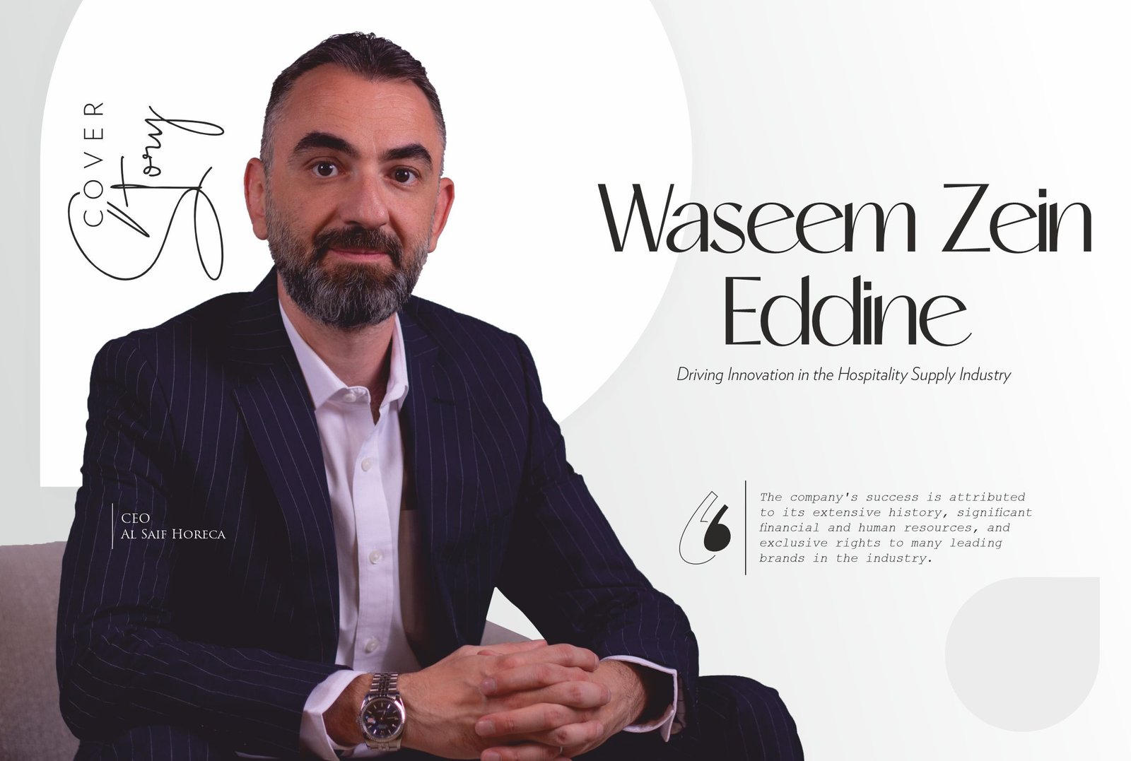 Waseem Zein Eddine | Al Saif Horeca
